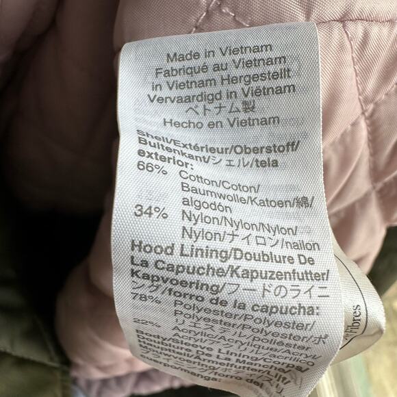 J. Crew Perfect Winter Parka Primaloft Olive Green - Picture 7 of 8